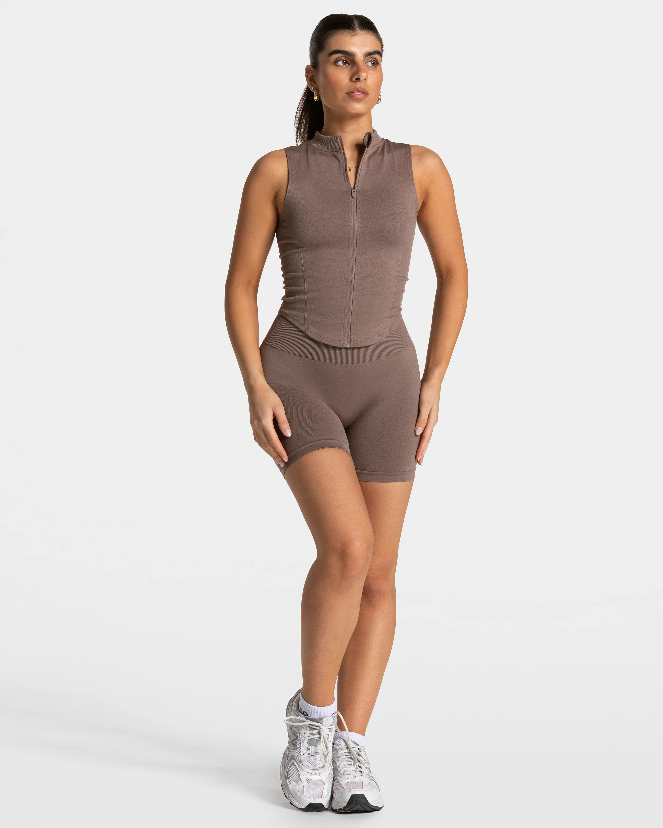 Timeless Pro Zip Tank  "Mokka" - Image 3