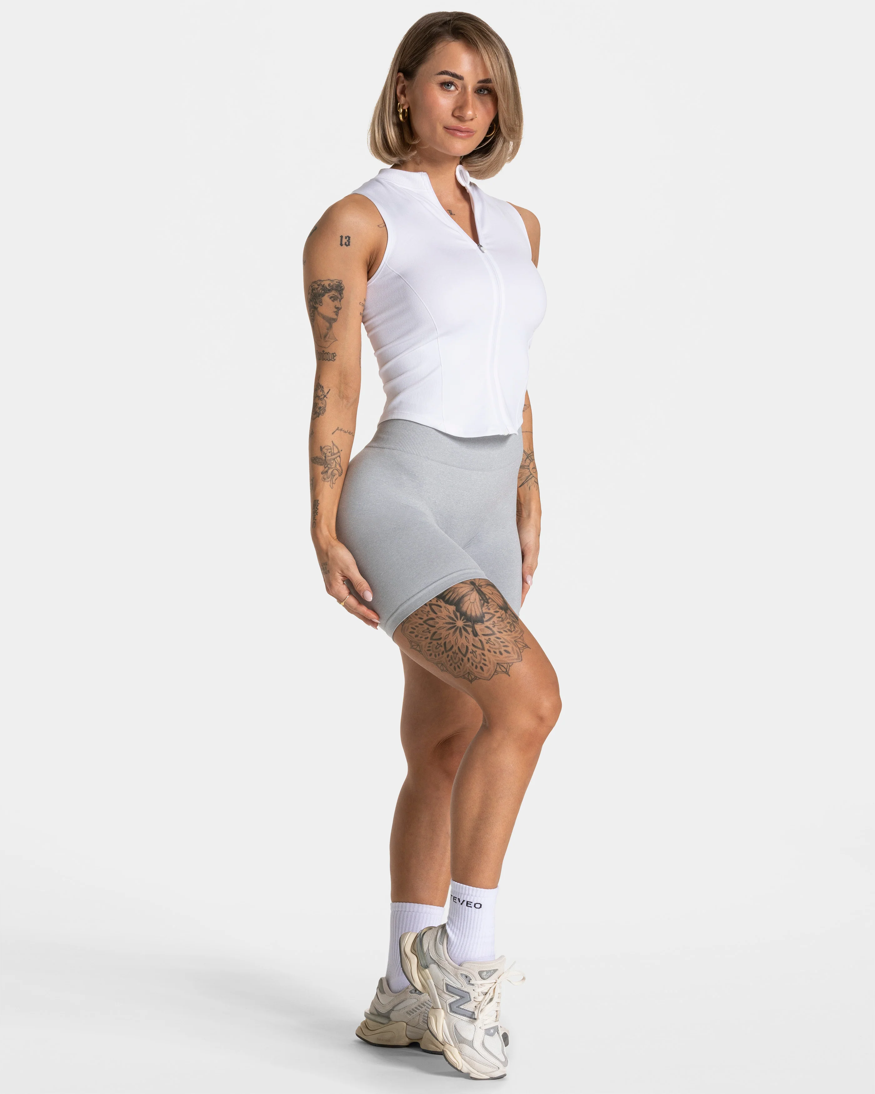 Timeless Pro Zip Tank  "Weiß" - Image 3
