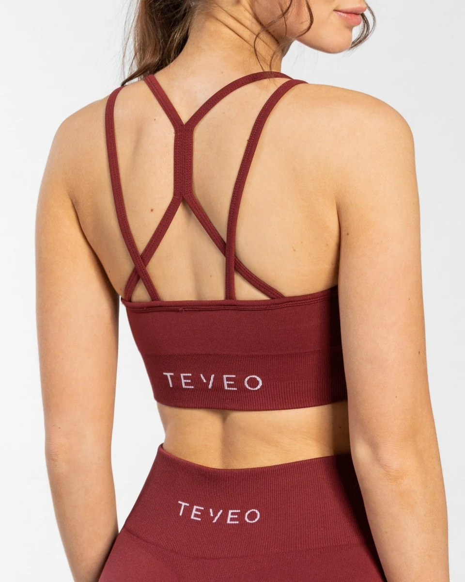 Timeless Scrunch Bh "Weinrot" - Image 4