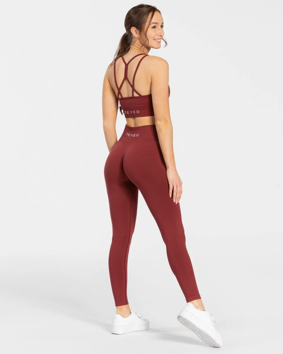Timeless Scrunch Bh "Weinrot" - Image 5