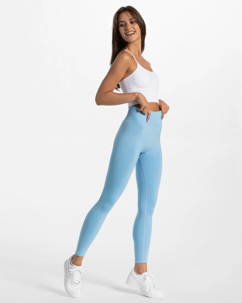 Timeless Scrunch Leggings "Babyblau" - Image 3