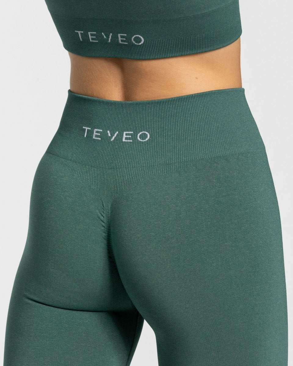 Timeless Scrunch Leggings "Dunkelgrün" - Image 4