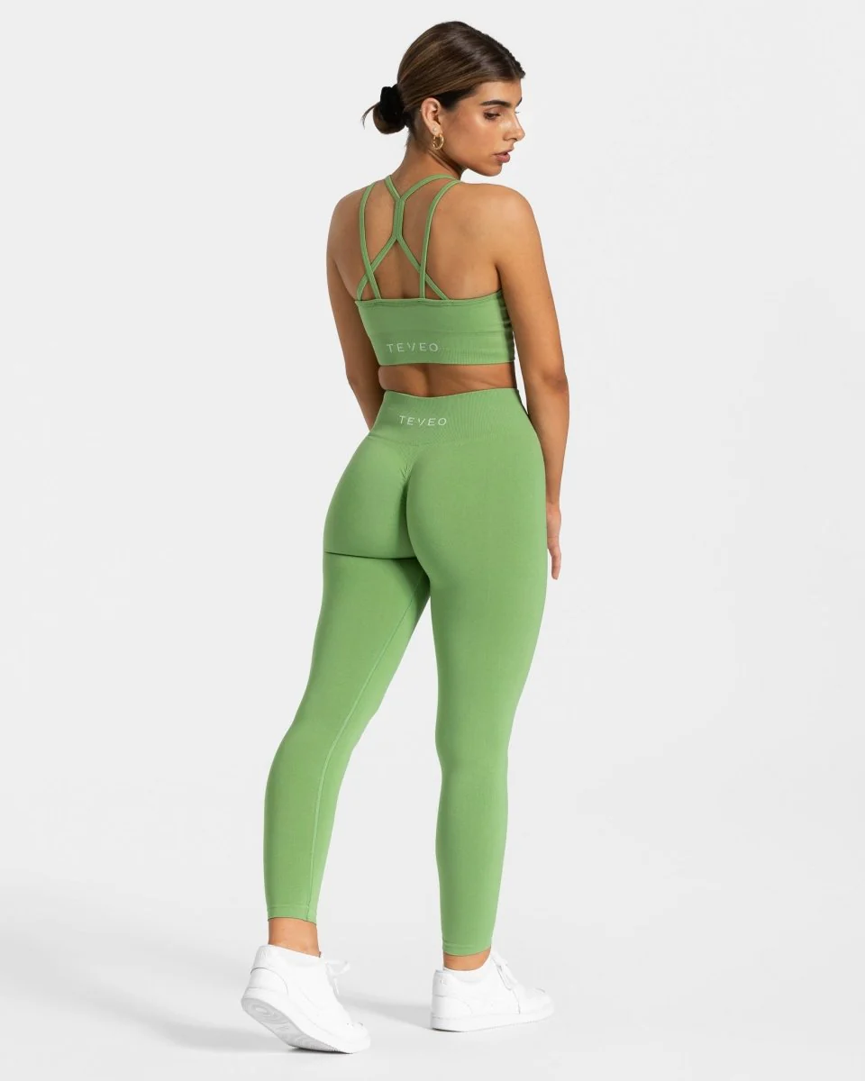 Timeless Scrunch Leggings "Olive" - Image 5