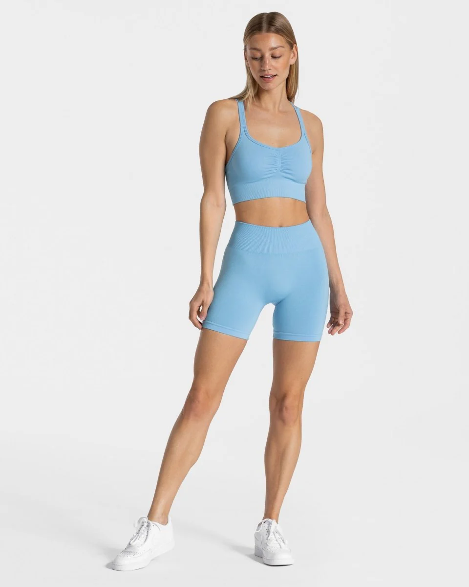 Timeless Scrunch Shorts "Babyblau" - Image 3
