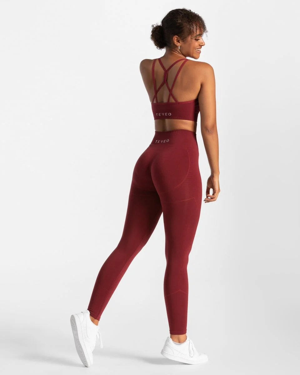 True Leggings "Weinrot" - Image 3