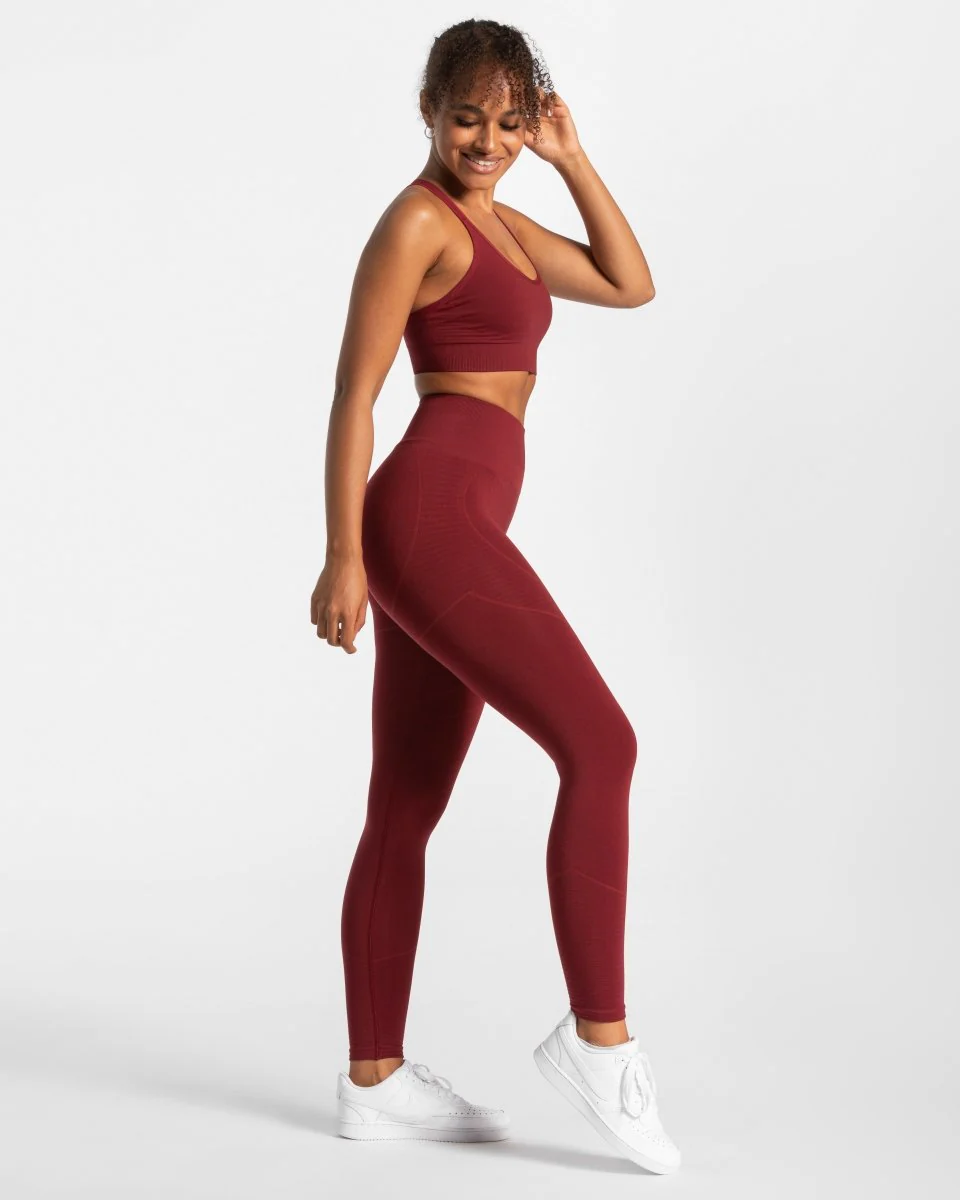 True Leggings "Weinrot" - Image 5