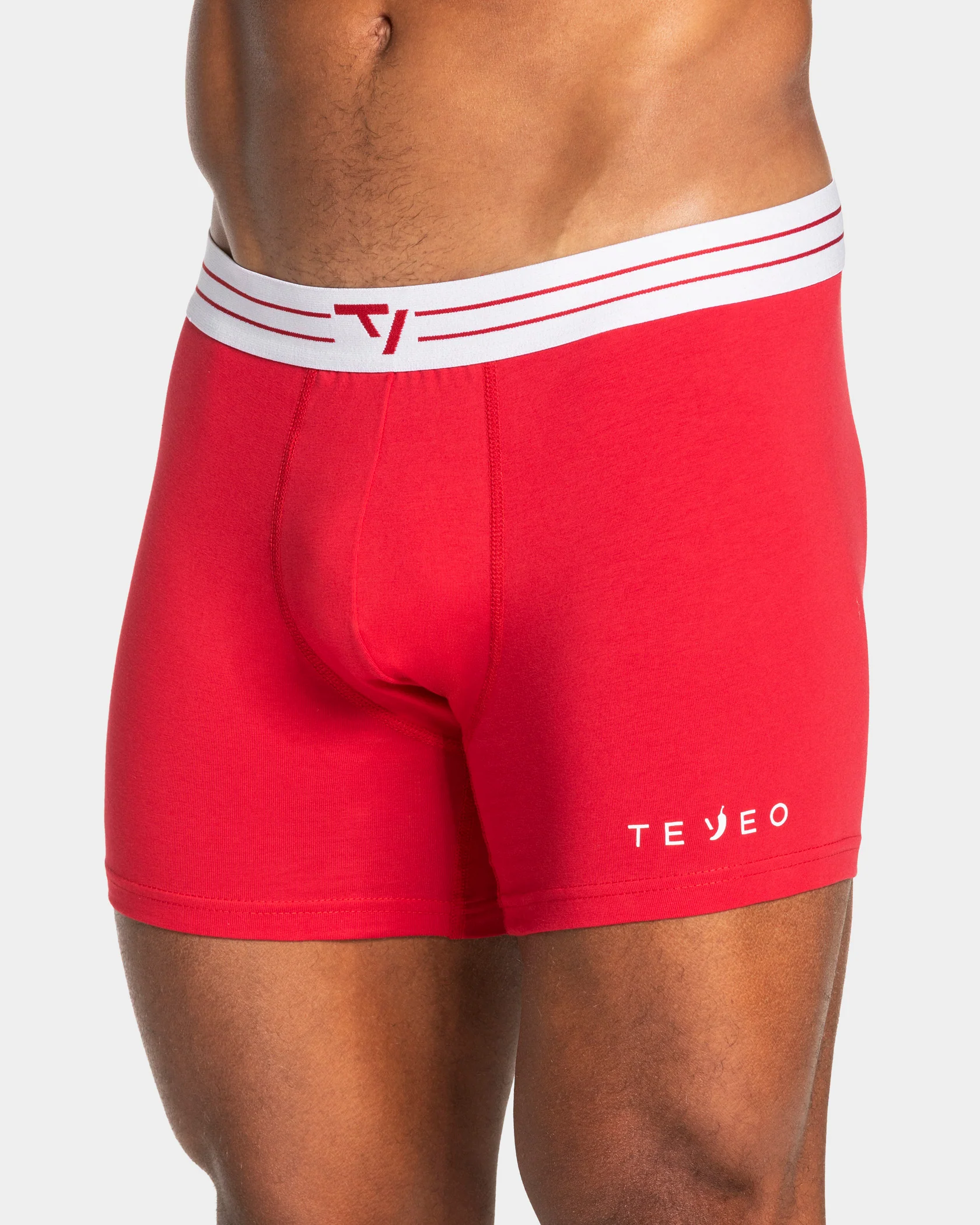Valentine Boxershorts (3er-Pack) "Chili/Grau Meliert/Schwarz" - Image 2