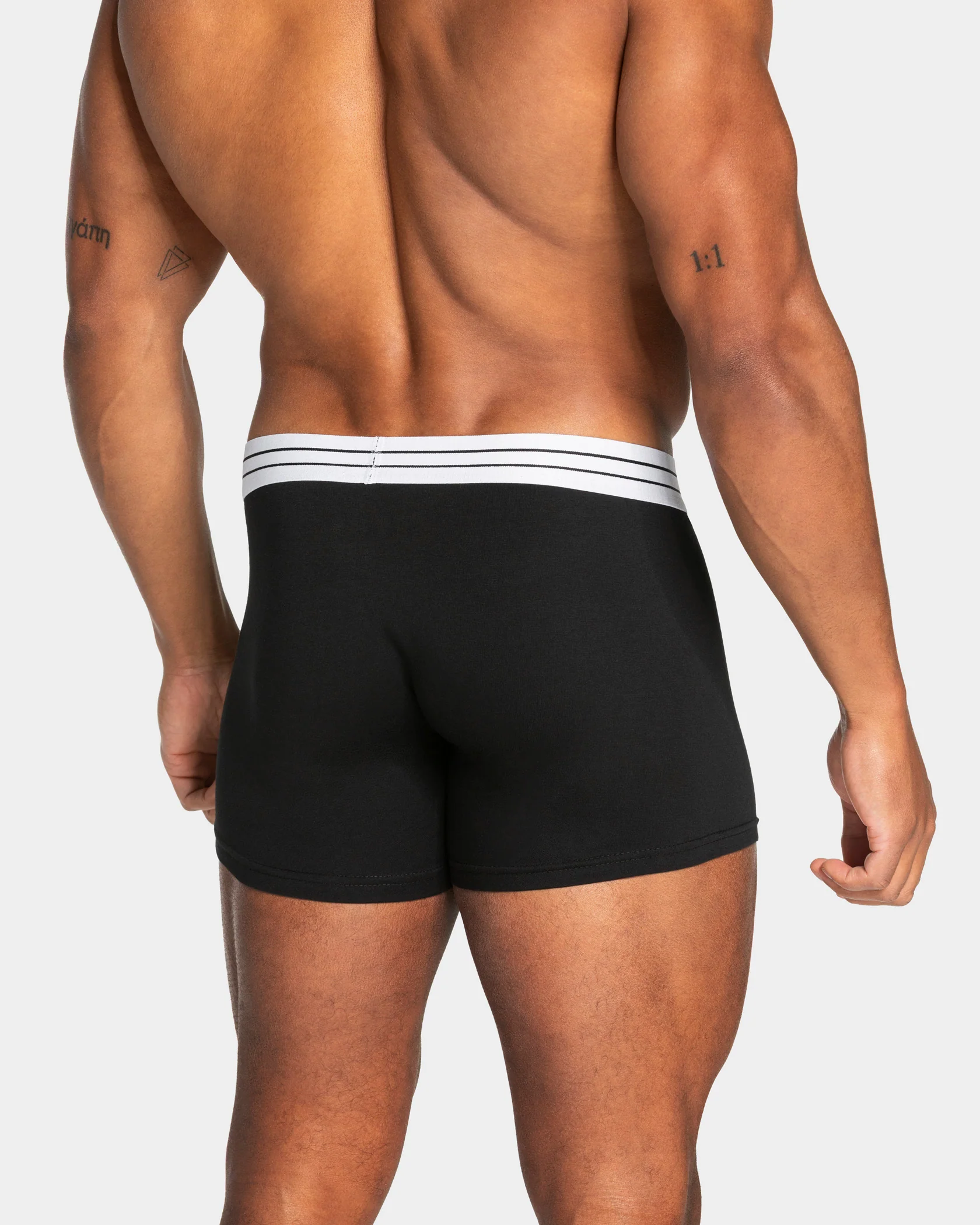 Valentine Boxershorts (3er-Pack) "Chili/Grau Meliert/Schwarz" - Image 4