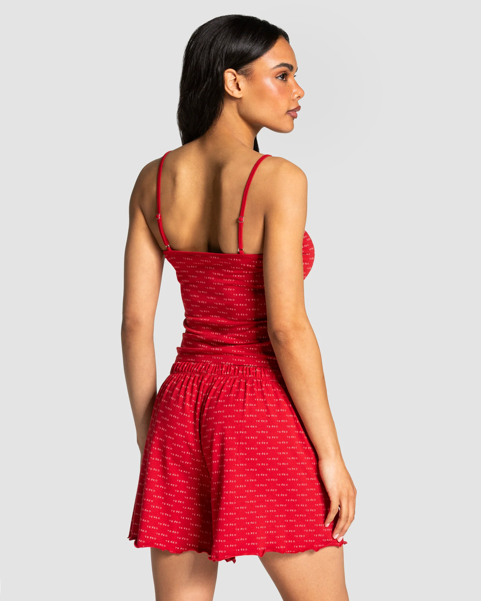 Valentine Cami Top "Chili - Chili" - Image 2