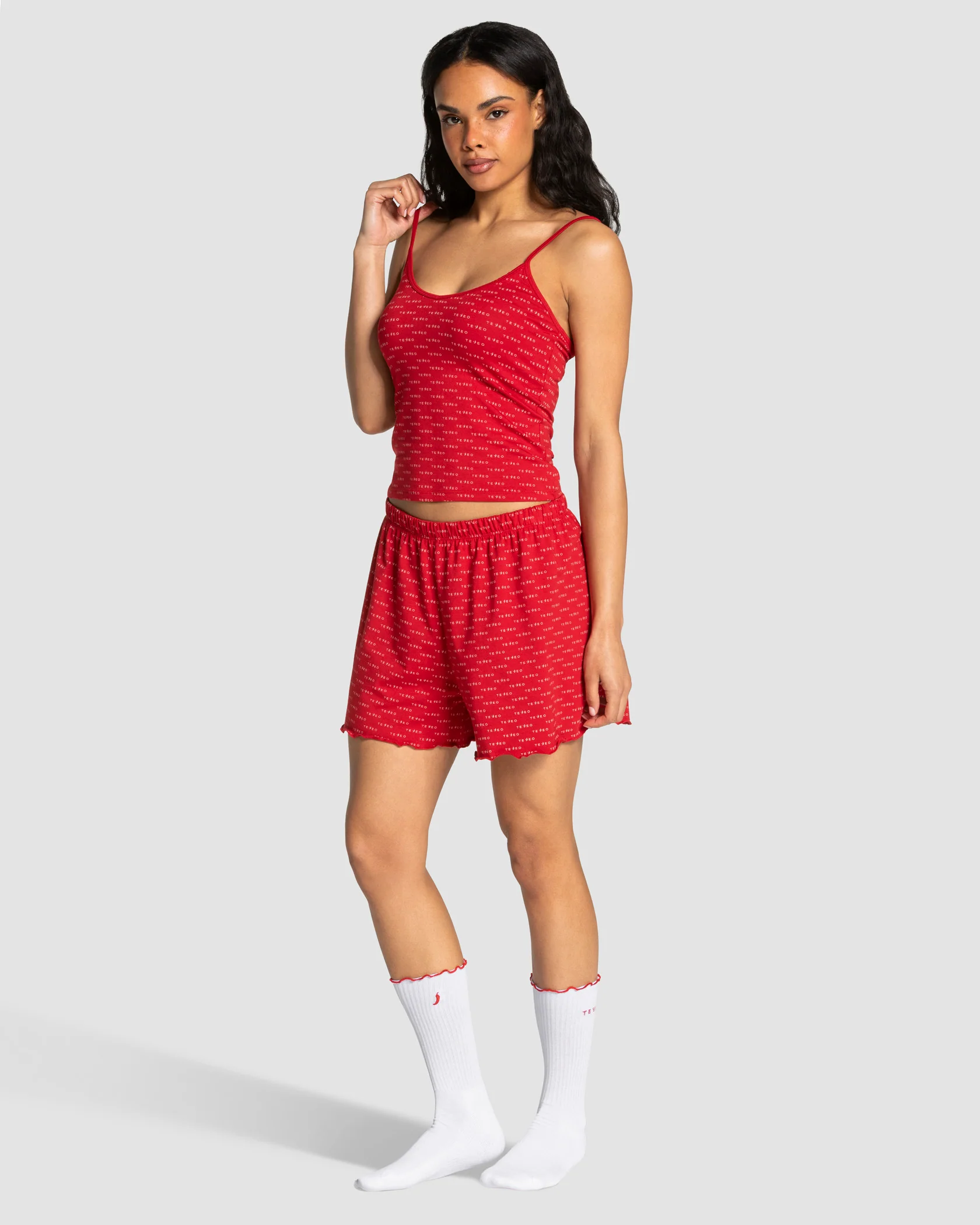 Valentine Cami Top "Chili - Chili" - Image 3